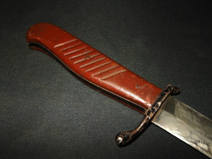WW1 Imperial German Army Nahkampfmesser – COMBAT TRENCH KNIFE – NICE! — image 7