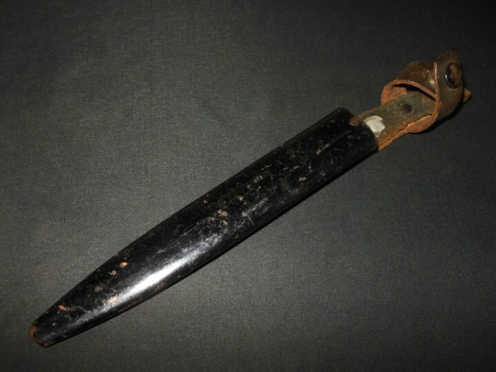 WW1 Imperial German Army Nahkampfmesser – COMBAT TRENCH KNIFE – NICE! — image 9