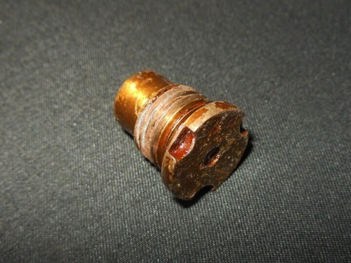 WW2 Imperial Japanese Army – 37mm / 75mm BRASS PRIMER – VERY NICE! — image 2