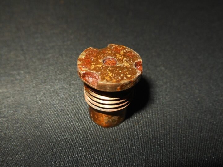 WW2 Imperial Japanese Army – 37mm / 75mm BRASS PRIMER – VERY NICE! — image 3