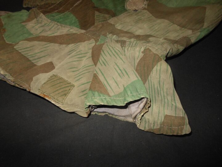 WW2 German Wehrmacht Kopfhaube – NON-REVERSIBLE CAMOUFLAGE HOOD – SPLINTERTARN — image 11