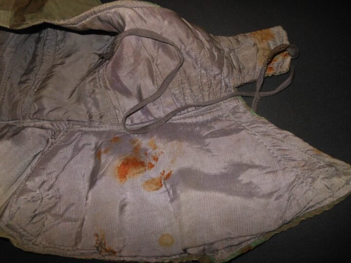 WW2 German Wehrmacht Kopfhaube – NON-REVERSIBLE CAMOUFLAGE HOOD – SPLINTERTARN — image 13