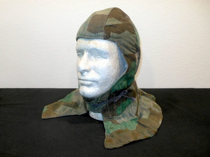 WW2 German Wehrmacht Kopfhaube – NON-REVERSIBLE CAMOUFLAGE HOOD – SPLINTERTARN — image 3