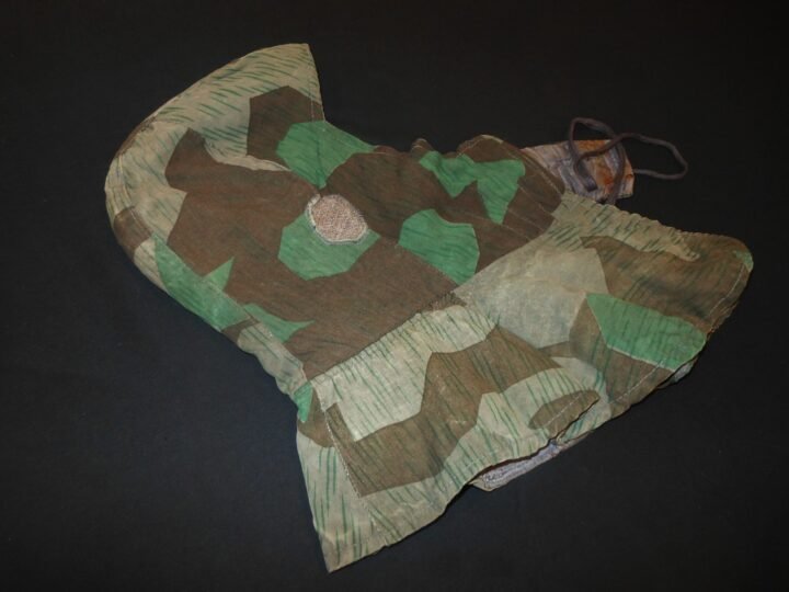 WW2 German Wehrmacht Kopfhaube – NON-REVERSIBLE CAMOUFLAGE HOOD – SPLINTERTARN — image 4