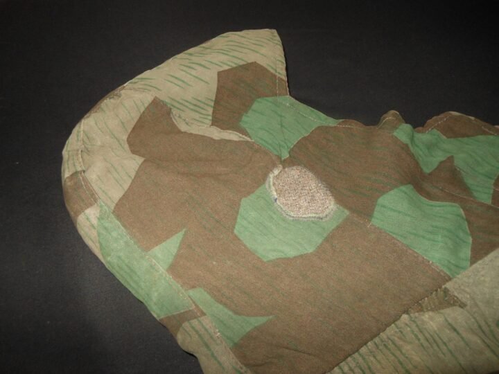 WW2 German Wehrmacht Kopfhaube – NON-REVERSIBLE CAMOUFLAGE HOOD – SPLINTERTARN — image 5