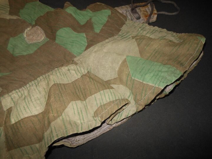 WW2 German Wehrmacht Kopfhaube – NON-REVERSIBLE CAMOUFLAGE HOOD – SPLINTERTARN — image 7