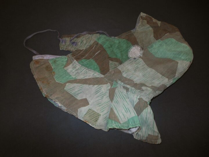 WW2 German Wehrmacht Kopfhaube – NON-REVERSIBLE CAMOUFLAGE HOOD – SPLINTERTARN — image 8