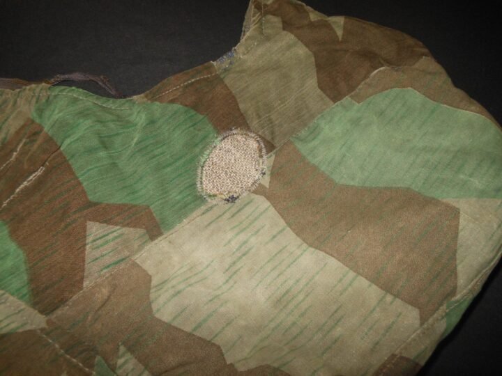 WW2 German Wehrmacht Kopfhaube – NON-REVERSIBLE CAMOUFLAGE HOOD – SPLINTERTARN — image 9