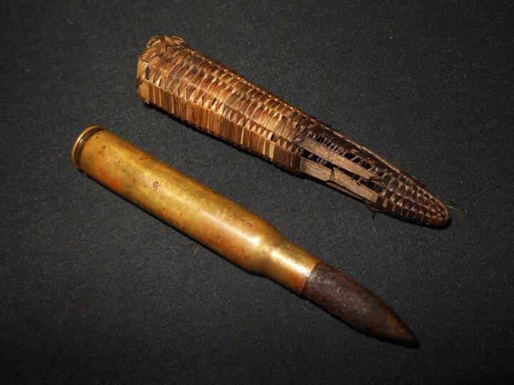 WW2 U.S. Army .30-06 SPRINGFIELD – TRENCH ART NAIL FILE – LAKE CITY 42 – PACIFIC THEATER – NICE! — image 2