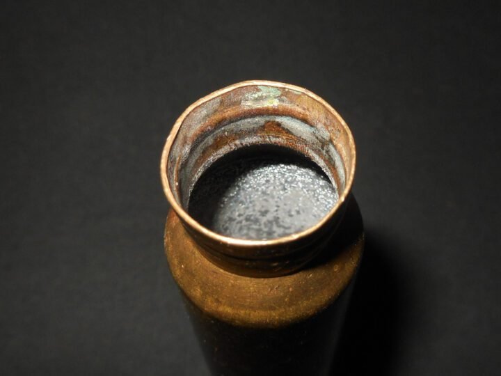 WW2 Imperial Japanese Army – TYPE 97 Ho1 Ho3 – 20mm AIRCRAFT CANNON CASING – Ki-45 Ki-49 – RARE! — image 3