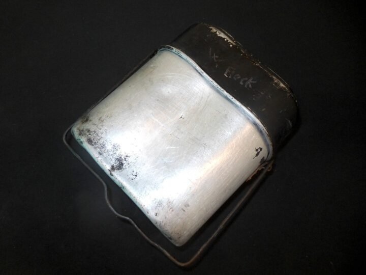 WW2 German NSDAP / SS Kochgeschirr M1917 – MESS KIT – RZM ISSUE – 1936 – RARE! — image 3