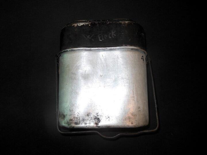 WW2 German NSDAP / SS Kochgeschirr M1917 – MESS KIT – RZM ISSUE – 1936 – RARE! — image 4