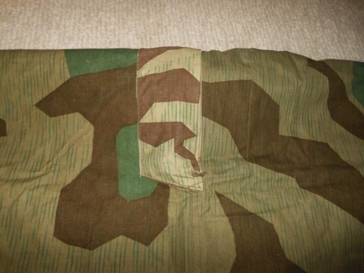 WW2 German Wehrmacht Zeltbahn 31 – SPLINTER CAMO SHELTER QUARTER – 1945 – MINT! — image 12