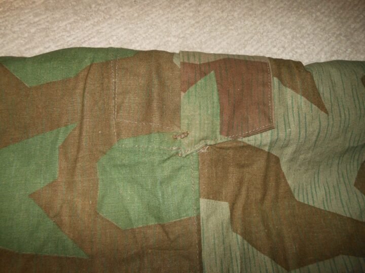 WW2 German Wehrmacht Zeltbahn 31 – SPLINTER CAMO SHELTER QUARTER – 1945 – MINT! — image 18