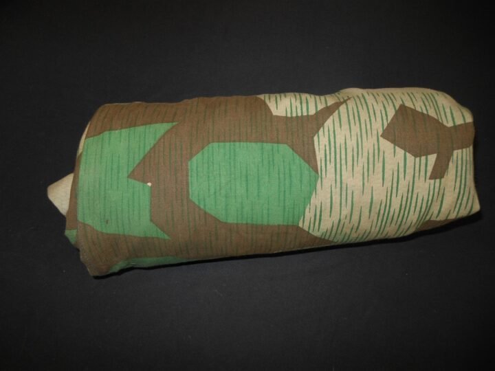 WW2 German Wehrmacht Zeltbahn 31 – SPLINTER CAMO SHELTER QUARTER – 1939 – MINT! — image 2