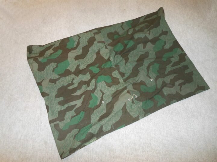 WW2 German Wehrmacht Zeltbahn 31 – SPLINTER CAMO SHELTER QUARTER – 1939 – MINT! — image 3