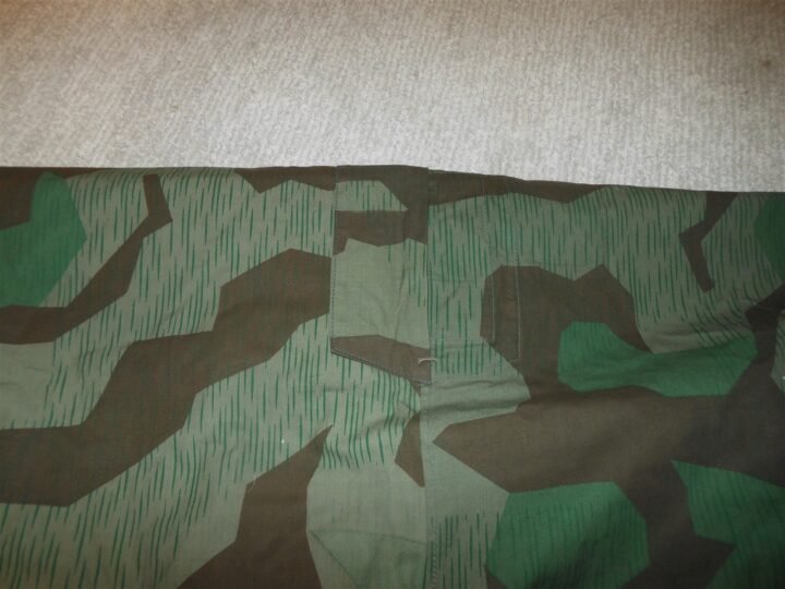 WW2 German Wehrmacht Zeltbahn 31 – SPLINTER CAMO SHELTER QUARTER – 1939 – MINT! — image 5