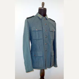 WW2 German Polizei Dienstrock – POLICE OBERWACHTMEISTER'S SERVICE TUNIC – …