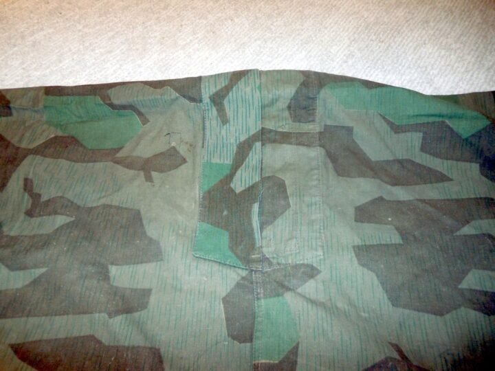 WW2 German Wehrmacht Zeltbahn 31 – SPLINTER CAMO SHELTER QUARTER – NICE! — image 11