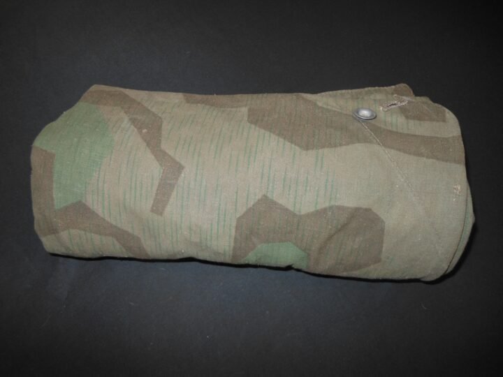 WW2 German Wehrmacht Zeltbahn 31 – SPLINTER CAMO SHELTER QUARTER – NICE! — image 2