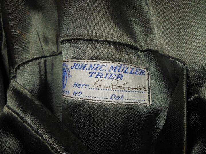 WW2 German Wehrmacht Mantel – M35 OFFICER ARMY GREATCOAT – DOUBLE BREASTED – NAMED – BEAUTIFUL! — image 20