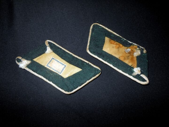 WW2 German Wehrmacht Kragenspiegel – ADMINISTRATIVE OFFICIAL COLLAR TABS – NICE! — image 2