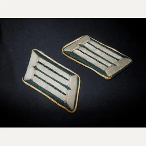 WW2 German Wehrmacht Kragenspiegel – ADMINISTRATIVE OFFICIAL COLLAR TABS – …