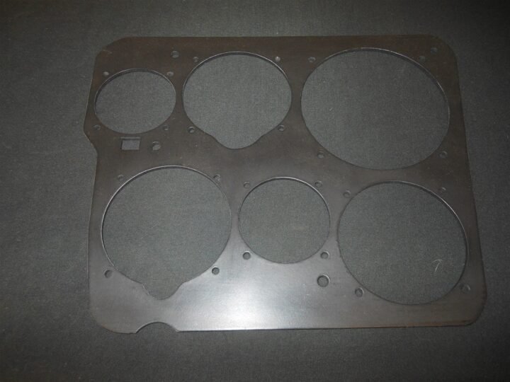 WW2 German Luftwaffe Blindflugtafel – BLIND FLYING PANEL Me109 G6 NIGHT FIGHTER — image 4