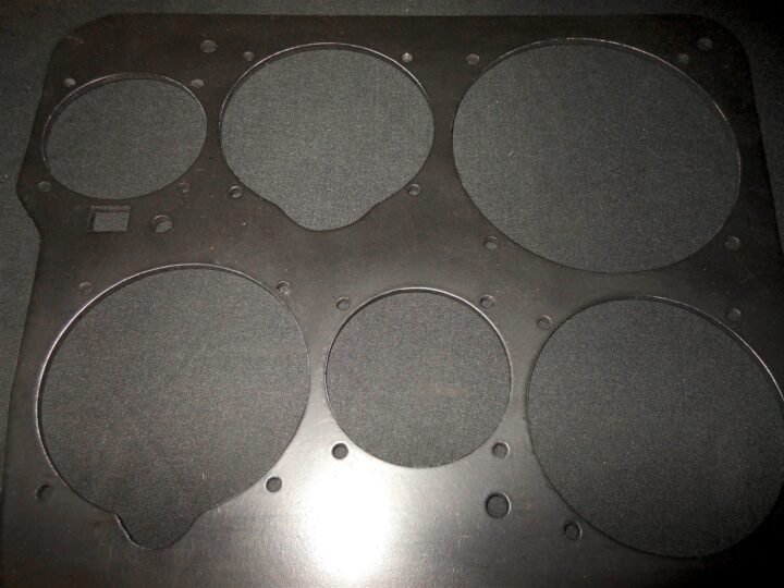 WW2 German Luftwaffe Blindflugtafel – BLIND FLYING PANEL Me109 G6 NIGHT FIGHTER — image 5