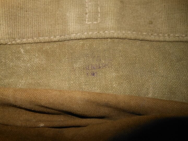 WW2 German Wehrmacht – TROPICAL CANVAS COMBAT RUCKSACK – NICE! — image 12