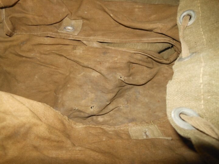 WW2 German Wehrmacht – TROPICAL CANVAS COMBAT RUCKSACK – NICE! — image 13