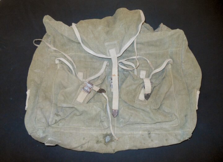 WW2 German Wehrmacht – TROPICAL CANVAS COMBAT RUCKSACK – NICE! — image 2