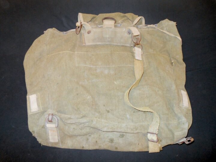 WW2 German Wehrmacht – TROPICAL CANVAS COMBAT RUCKSACK – NICE! — image 8