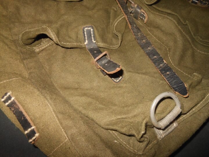 WW2 German Wehrmacht – CANVAS COMBAT RUCKSACK – NEW OLD STOCK – NICE! — image 3