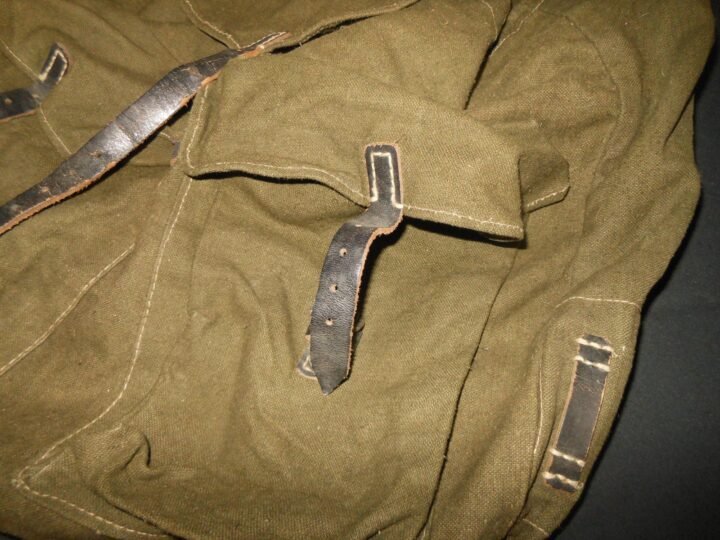 WW2 German Wehrmacht – CANVAS COMBAT RUCKSACK – NEW OLD STOCK – NICE! — image 4