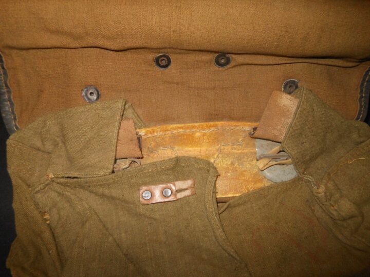 WW2 German Wehrmacht M34 Tornister – PONY FUR BACK PACK – PARTS OR REPAIR — image 8