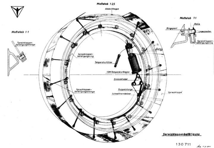 WW2 German Luftwaffe Aircraft Kühlerklappe – JUMO 213 RADIATOR FLAP – Fw190 D9! — image 10