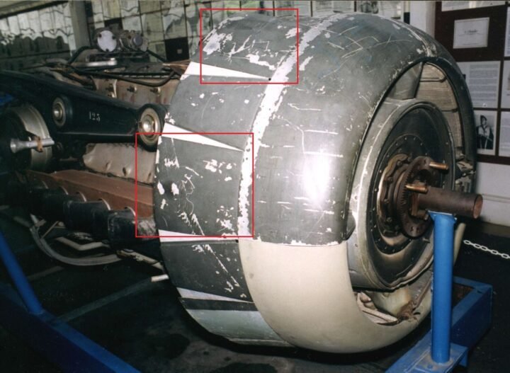 WW2 German Luftwaffe Aircraft Kühlerklappe – JUMO 213 RADIATOR FLAP – Fw190 D9! — image 8