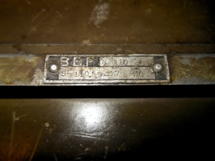 WW2 German Luftwaffe Tragfläche – WING PANEL – WITH BALKENCROSS – Me110 C — image 11