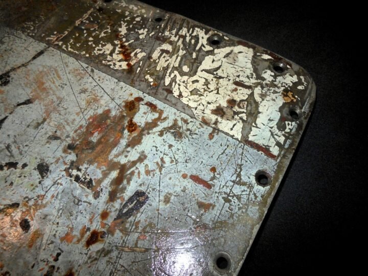 WW2 German Luftwaffe Tragfläche – WING PANEL – WITH BALKENCROSS – Me110 C — image 3