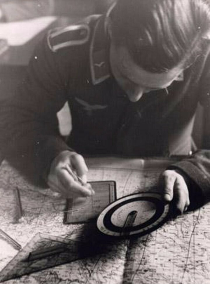 WW2 German Luftwaffe Aircraft DR3 Dreieckrechner – FLIGHT CALCULATOR & CASE! — image 11
