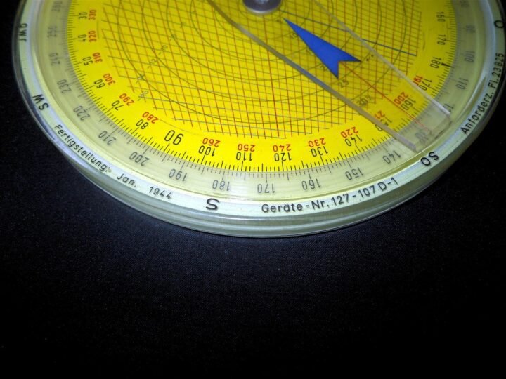 WW2 German Luftwaffe Aircraft DR3 Dreieckrechner – FLIGHT CALCULATOR & CASE! — image 4