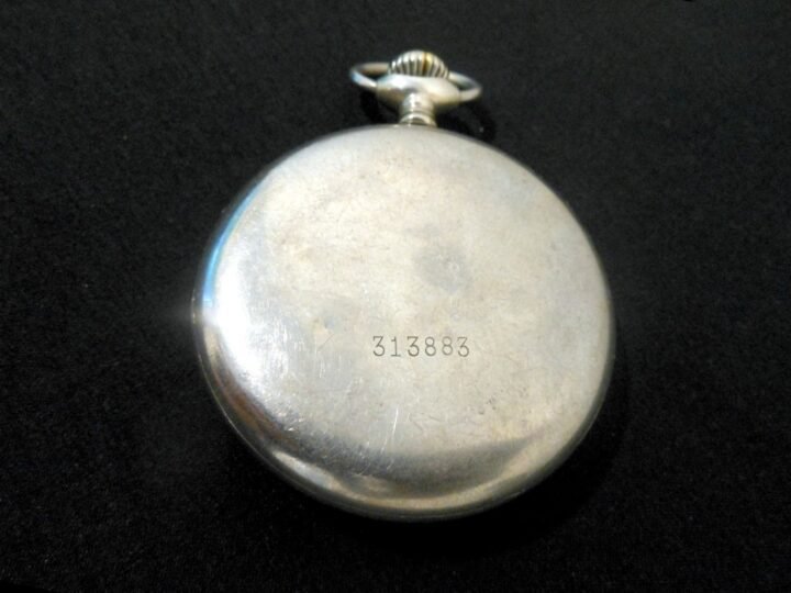 WW2 German Kriegsmarine Taschenuhr – KM MARKED POCKET WATCH – ALPINA – VERY NICE — image 6