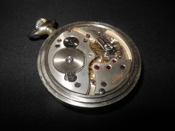 WW2 German Kriegsmarine Taschenuhr – KM MARKED POCKET WATCH – ALPINA – VERY NICE — image 7