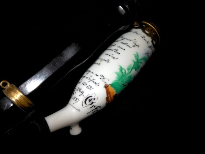 WW1 Imperial Prussian Army Pfeife – CERAMIC RESERVIST PIPE – INFANTRY REGT. 131 — image 11