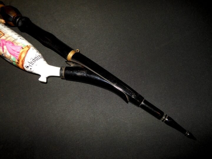 WW1 Imperial Prussian Army Pfeife – CERAMIC RESERVIST PIPE – INFANTRY REGT. 131 — image 4