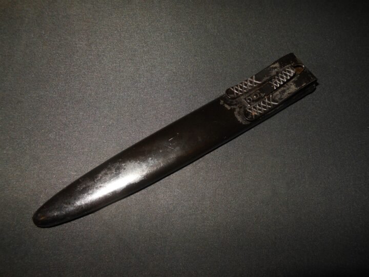 WW2 German Luftwaffe Nahkampfmesser – COMBAT TRENCH KNIFE / DAGGER – '6' – NICE! — image 12