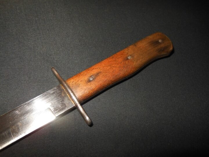 WW2 German Luftwaffe Nahkampfmesser – COMBAT TRENCH KNIFE / DAGGER – '6' – NICE! — image 4