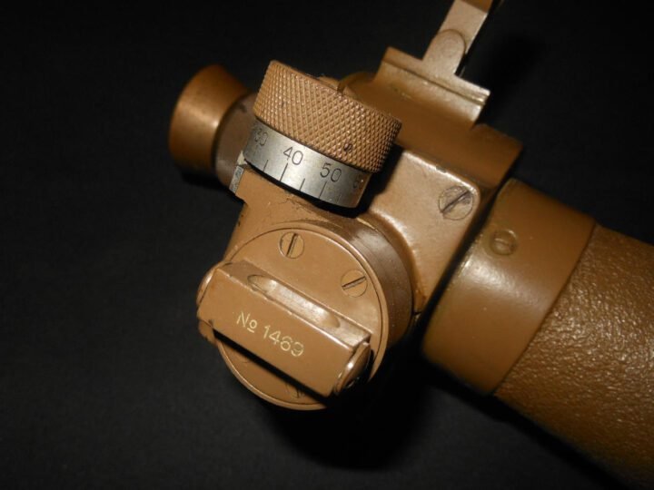 WW2 Imperial Japanese Army – TYPE 93 – 25×80 MONOCULAR &TRIPOD – COMPLETE FIELD SET! — image 9