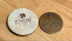 WW2 30th Corps Bronze Medalllion